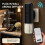 Diffuseur D'Huiles Essentielles à Brancher, Bouton Diffuseur D'Arômes, Sans Fil, , Application, Diffuseur de Parfum, 150 Ml, B Prise UE 3