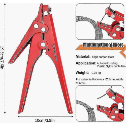 Zip Tie Tool, Cable Tie Gun Tensioning And Cutting Tool lucky 1