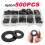 Black Plastic Washers, M2 -m10 Mechanical Washer 500 Pcs 5