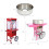 Popcorn Maker Retro Machine & Cotton Candy Floss Making Party Electric Machine 4