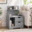 Homcom HOMCOM Modern Bedside Table with 2 Drawers and Open Shelves for Bedroom 9