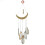 mookaitedecor Agate Slice Crystal Wind Chime for Home Window Garden Decor 1