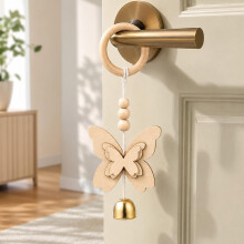 Butterfly Door Opening Bell, Outdoor Wind Chime for Door Opening