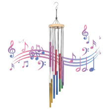 Wind Chimes for Garden, 12 Aluminum Tubes Colorful Wind Chime