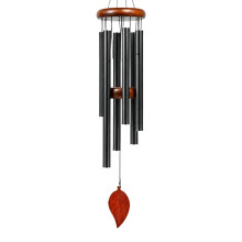 Wind Chime 27 Inch Aluminium Tubes Wind Chimes for Garden Wind Chimes Indoor Garden Decor with 6 Tuned Pipes Weather Resistant Hanging Decor for Patio