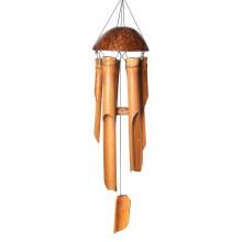 Bamboo Wind Chimes for Garden, Fair Trade Outdoor Home Decor
