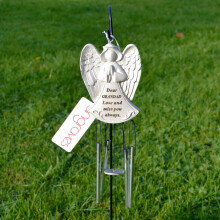 Angraves Dear Grandad Guardian Angel Love & Miss You Graveside Memorial Wind Chime