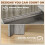 Homcom (Grey) HOMCOM 140-180 cm Extendable Oval Dining Table for 4-6 Round Edges 7