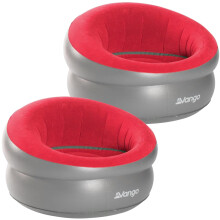 VANGO DONUT CHAIR INFLATABLE CAMPING CHAIRS x2 GARDEN BEACH AWNING FESTIVAL