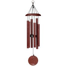 Corinthian Bells by Wind River - 27 inch Ruby Splash Wind Chime for Patio, Backyard, Garden, and Outdoor Decor (Aluminum Chime) Made in The USA