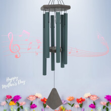 ASTARIN Memorial Wind Chimes Outdoor Large Deep Tone, 30 Inch Sympathy Wind Chime Outdoor, Weeding Wind-Chime Personalized with 6 Tuned Tubes, Elegant