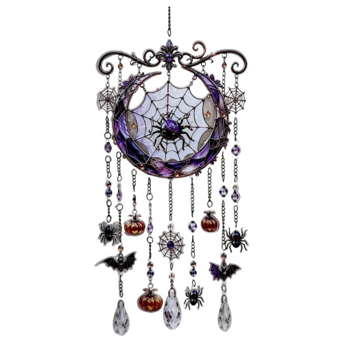 Crystal Wind Chimes Colorful Rainbow Suncatcher Wind Chime Waterproof