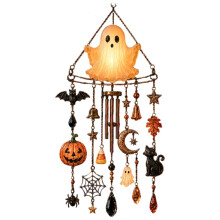 Crystal Wind Chimes Colorful Rainbow Suncatcher Wind Chime Waterproof