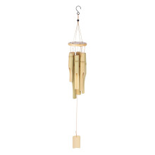 M METERXITY 1-Pack Bamboo Wind Chimes, Wooden Wind Chimes with Melody Deep Tone, 31 Inch Wood Wooden Wind chimes for Indoor Outdoor Decorations/Patio