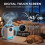 Homcom HOMCOM 300mL/Day Small Dehumidifier, RGB Mood Lights, Continuous Drainage 7