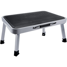 Anti Slip Folding Metal Step Stool Foldable Collapsible Kitchen Steel Sturdy