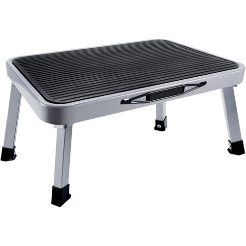 Anti Slip Folding Metal Step Stool Foldable Collapsible Kitchen Steel Sturdy