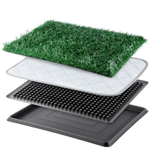 20 x 16 inch/25 x 20 inch Dog Toilet Tray with Artificial Grass  Dog Litter Tray