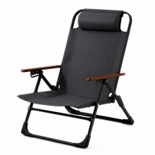 Ultimate Comfort Chair Adjustable Height Reclining High Backrest Foldable