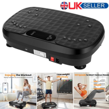 Vibration Plate Exercise Machine Whole Body Workout Massager Fitness Machine