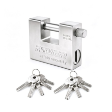 94mm Heavy Duty Padlock High Security Shipping Container Chain Pad Lock &10 Keys