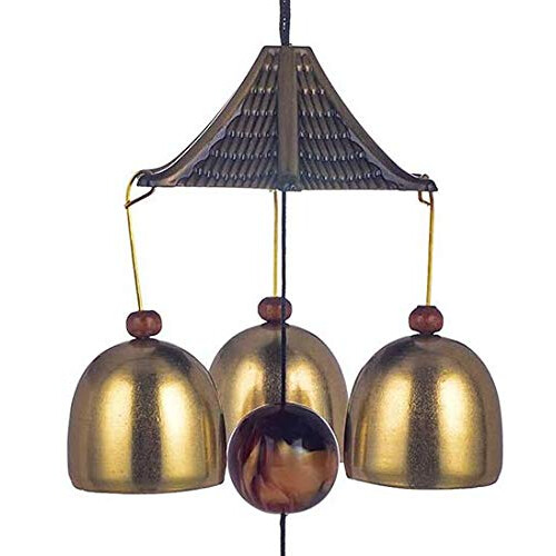 WYSUMMER Lucky Wind Chimes,Feng Shui Hanging Wind Chimes Buddha Wind Chime 1