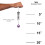 Woodstock Precious Stones Collection Windchime, Amethyst 3