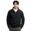 Superdry (L, Black) Superdry Mens Essential Serif Logo Half Zip Sweatshirt 1