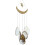 mookaitedecor Agate Slice Crystal Wind Chime for Home Window Garden Decor 2