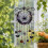 Crystal Wind Chimes Colorful Rainbow Suncatcher Wind Chime Waterproof 3