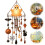 Crystal Wind Chimes Colorful Rainbow Suncatcher Wind Chime Waterproof 2