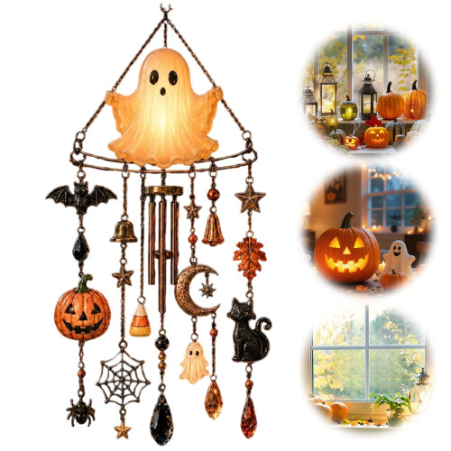 Crystal Wind Chimes Colorful Rainbow Suncatcher Wind Chime Waterproof 1