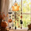 Crystal Wind Chimes Colorful Rainbow Suncatcher Wind Chime Waterproof 5