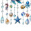 Crystal Wind Chimes Colorful Rainbow Suncatcher Wind Chime Waterproof 6