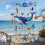 Crystal Wind Chimes Colorful Rainbow Suncatcher Wind Chime Waterproof 4