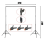 2x2M Photography Photo Studio Background Support Stand Kit Screen Backdrop Set 2