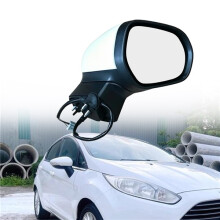 Fits For Ford Fiesta Mk8 2017-2024 Door Wing Mirror Frozen White Drivers Side