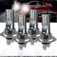 Pre 4x súpravu žiaroviek H7 LED svetlometov s diaľkovými a stretávacími svetlami