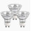 5 Pcs Gu10 35w Halogen Spotlight Bulb Dimmable, Halogen Reflector Lamps Lucky_B 1