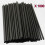 1000 Black Plastic Drinking Straws for Parties & Events Straight Disposable Tableware Accessory, Happy H 1