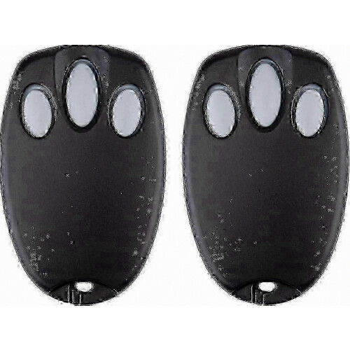 2 Pack Replacement Garage Door Remote Control, Compatible with Chamberlain LiftMaster ML850 Merlin, 3-Door Support, Rolling Code Securi