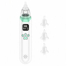 Aspirador nasal eléctrico para bebés, aspirador nasal recargable para recién nacidos.