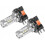 2pcs 80w H15 Led Bulbs White Car Headlight Bulbs Led Daytime Running Lights Bulb Replace 1