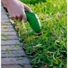 Mini coupe-bordures sans fil, idéal pour le jardinage et l'entretien des pelouses, léger et facile à utiliser pour une coupe sans effor