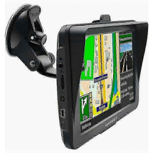 GPS φορτηγού 7 ιντσών με 52 ευρωπαϊκούς χάρτες, αυτόματο σύστημα πλοήγησης, οθό