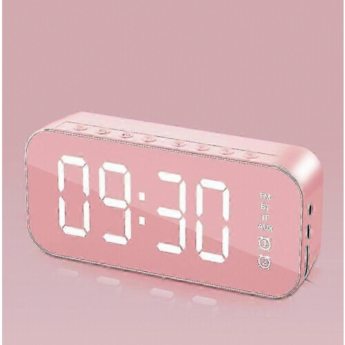 Multifunctional LED Digital Alarm Clock with Bluetooth Speaker for Bedside Desktop