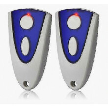 2-pack Novoferm Novotron 502 Max43-2 & Novotron 512 Mix43-2 Garage Door Opener Remote Control - 433.92MHz