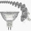 MR16 GU5.3 Halogen Bulb,12V 20W,Dimmable,2700K Warm White,12 Pack 1