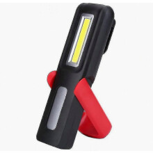 Επαναφορτιζόμενη λάμπα εργασίας COB LED, πολλαπλών λειτουργιών, με γάντζο και