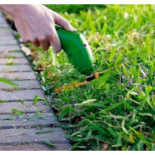 Mini coupe-bordures sans fil, idéal pour le jardinage et l'entretien des pelouses, léger et facile à utiliser pour une coupe sans effor